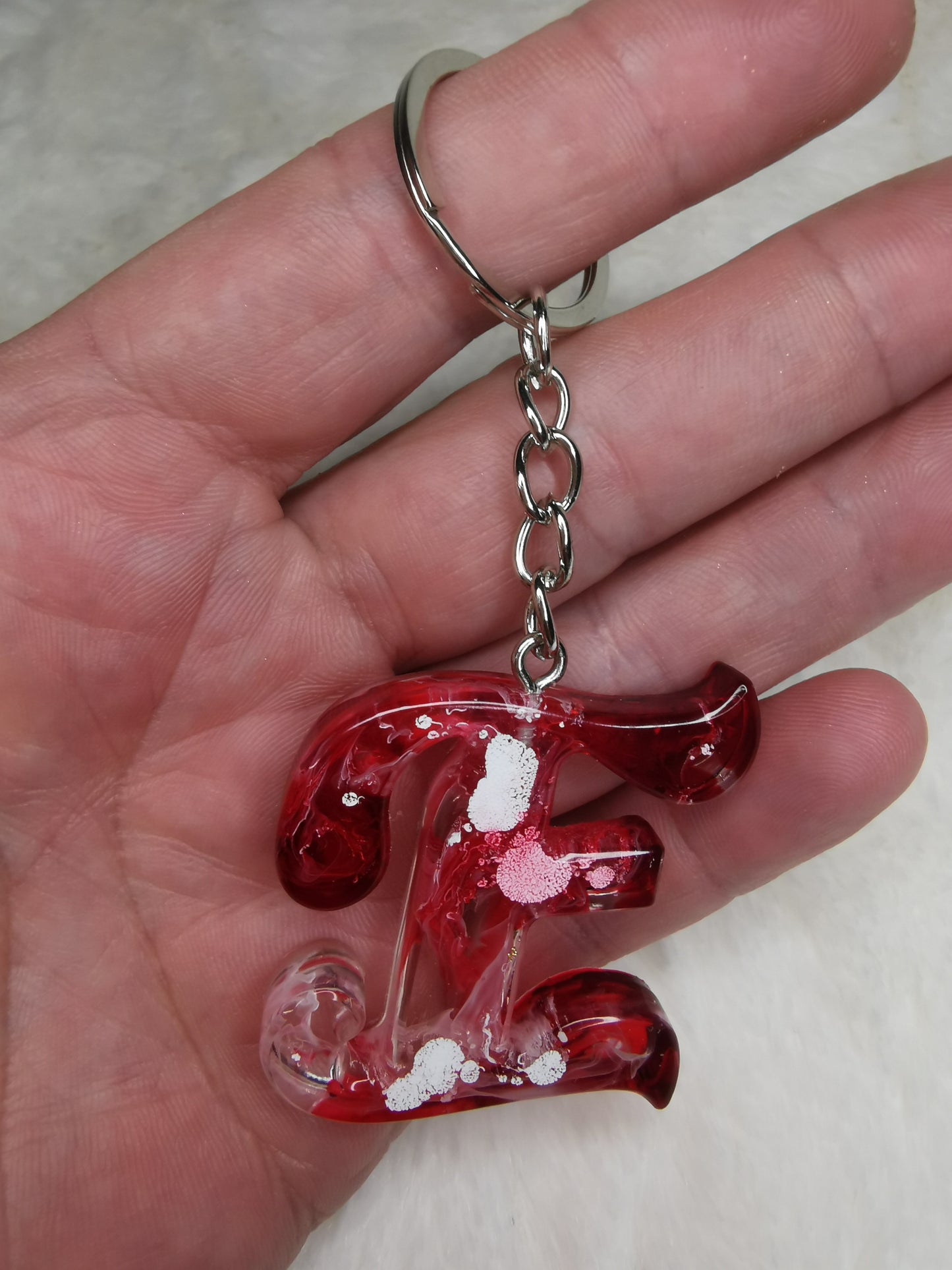 Porte clé lettre E
