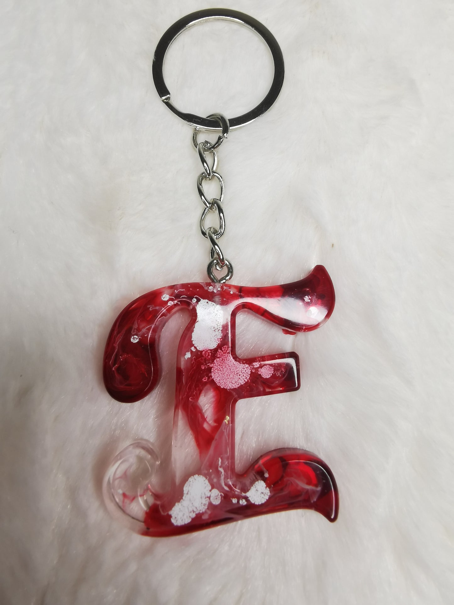 Porte clé lettre E