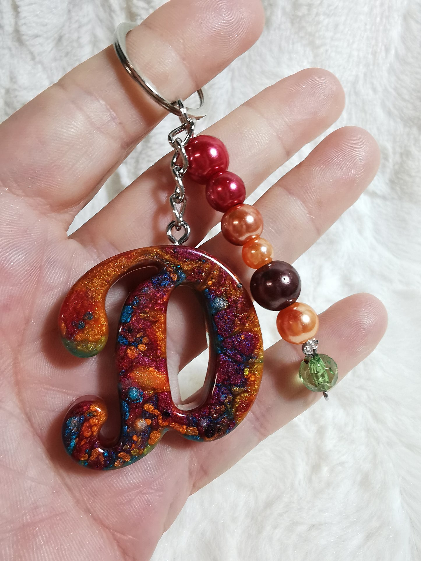 Porte clé lettre D