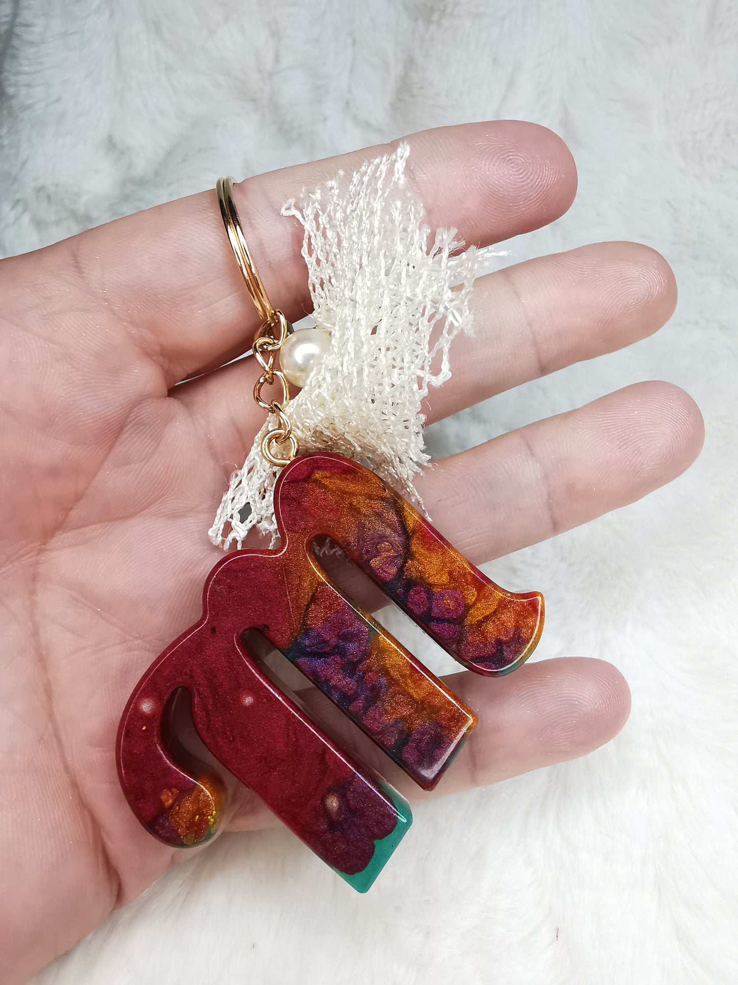 Porte clé lettre M