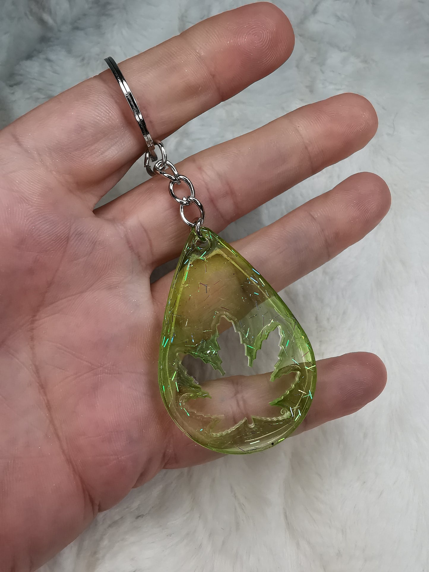 Porte clé feuille de cannabis