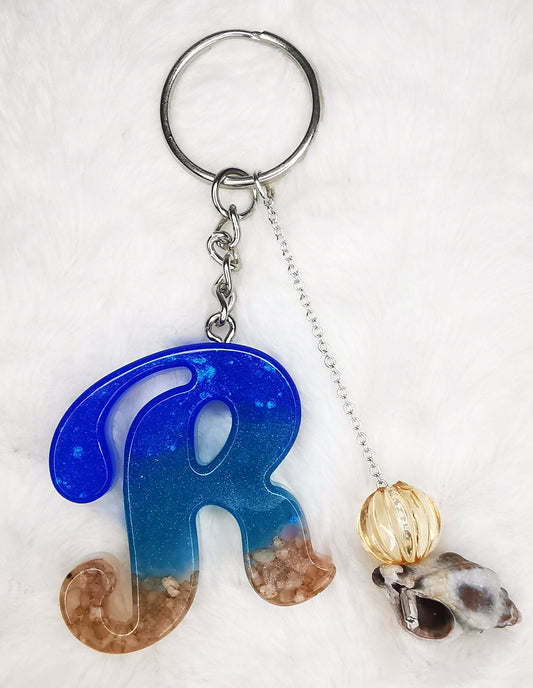 Porte clé lettre R
