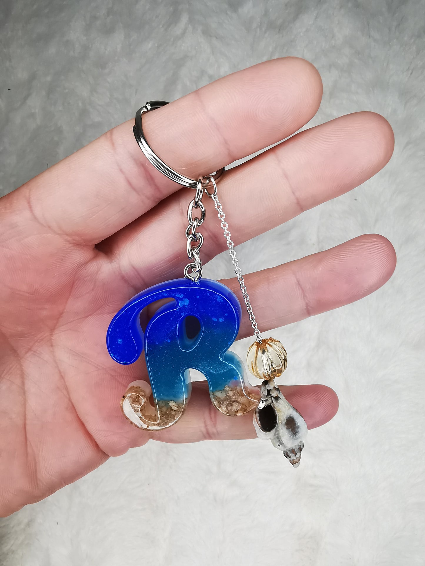 Porte clé lettre R