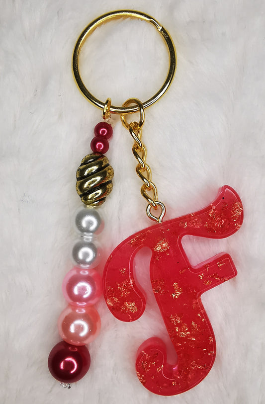 Porte clé lettre F