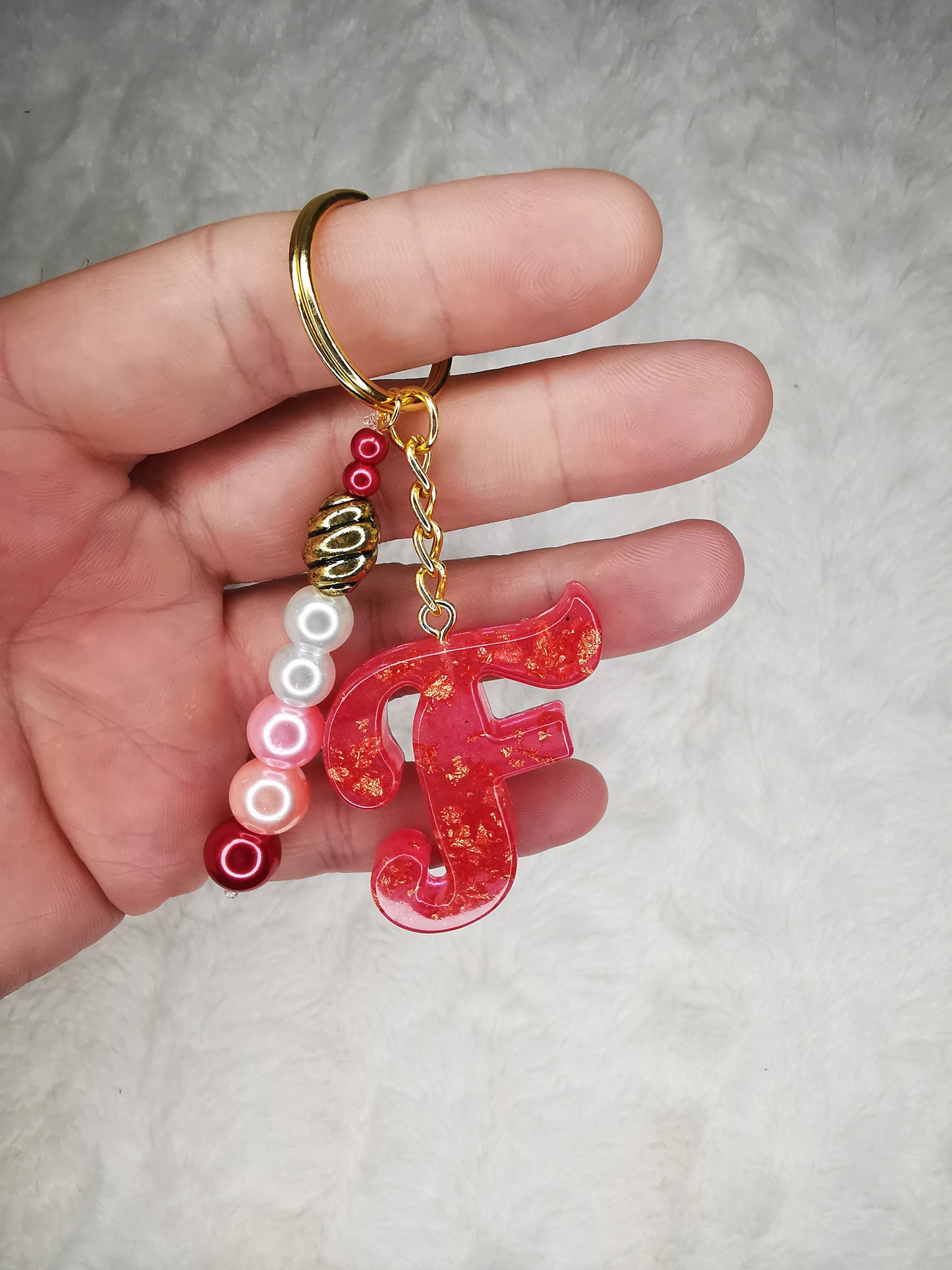Porte clé lettre F