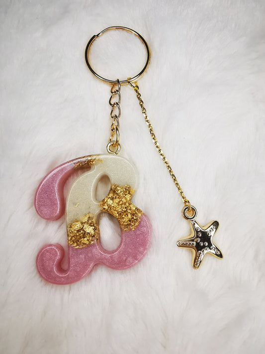 Porte clé lettre B