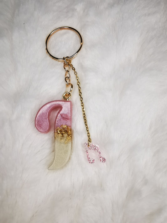 Porte clé lettre I