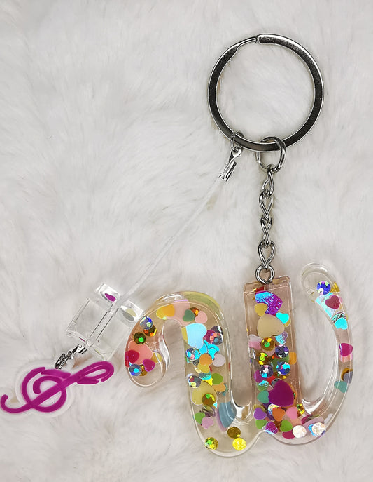 Porte clé lettre W
