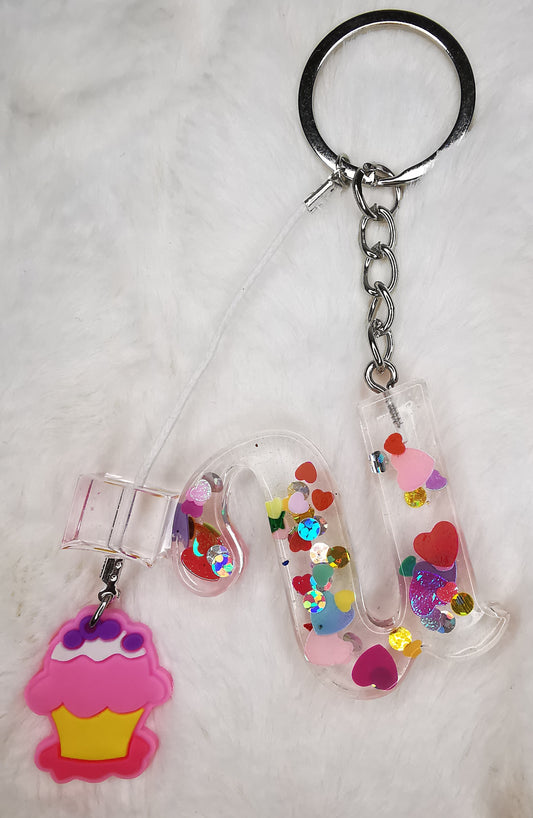 Porte clé lettre U