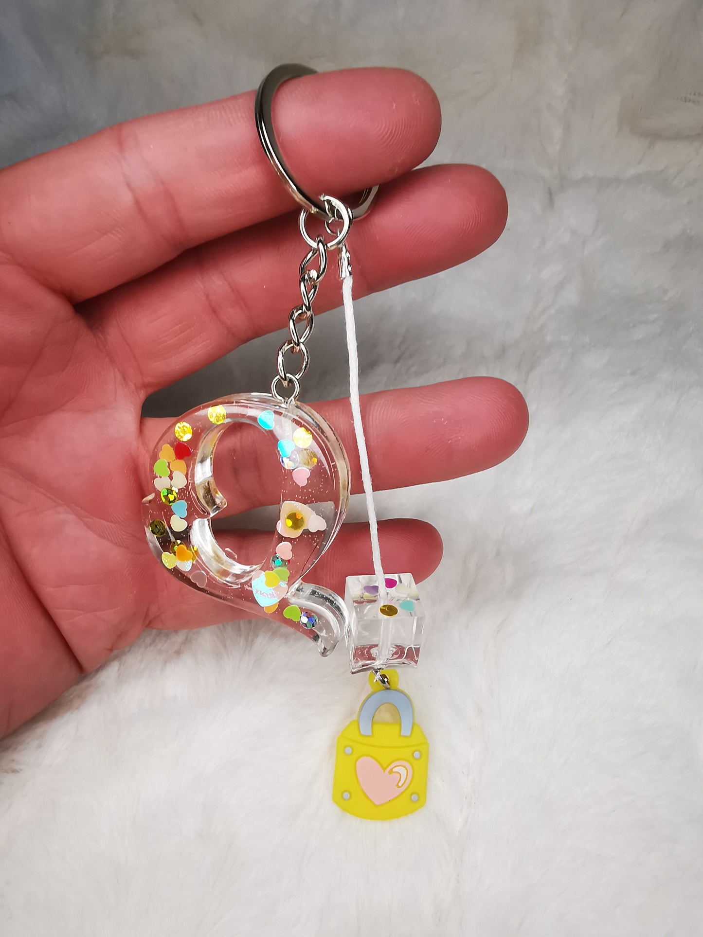 Porte clé lettre Q