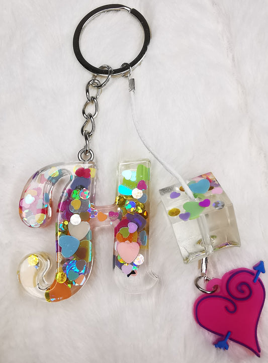 Porte clé lettre H