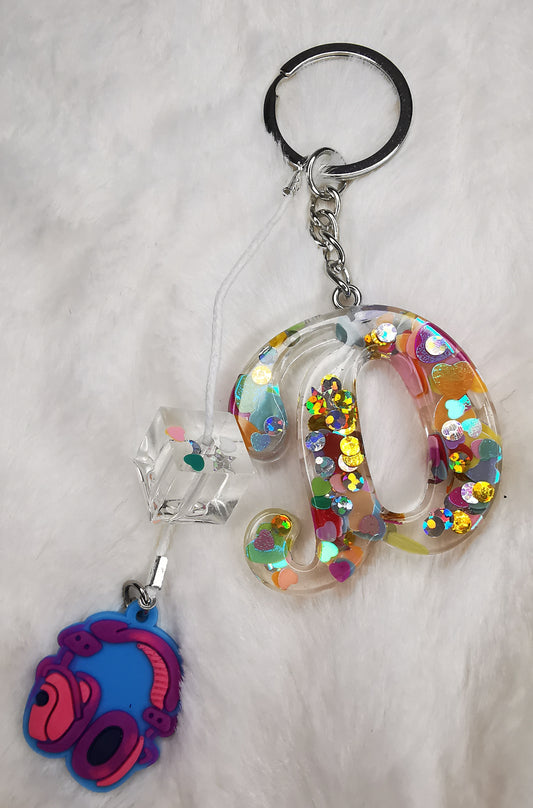 Porte clé lettre D