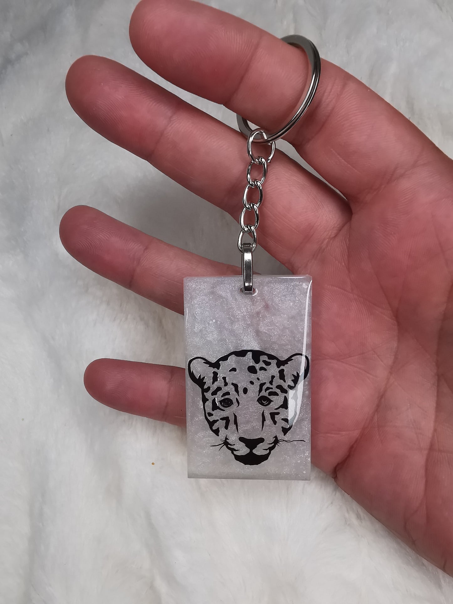 Porte clé leopard