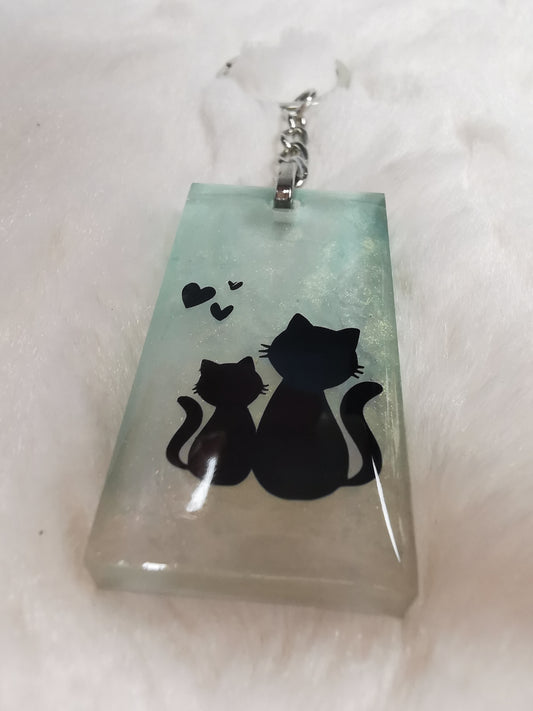 Porte clé chat