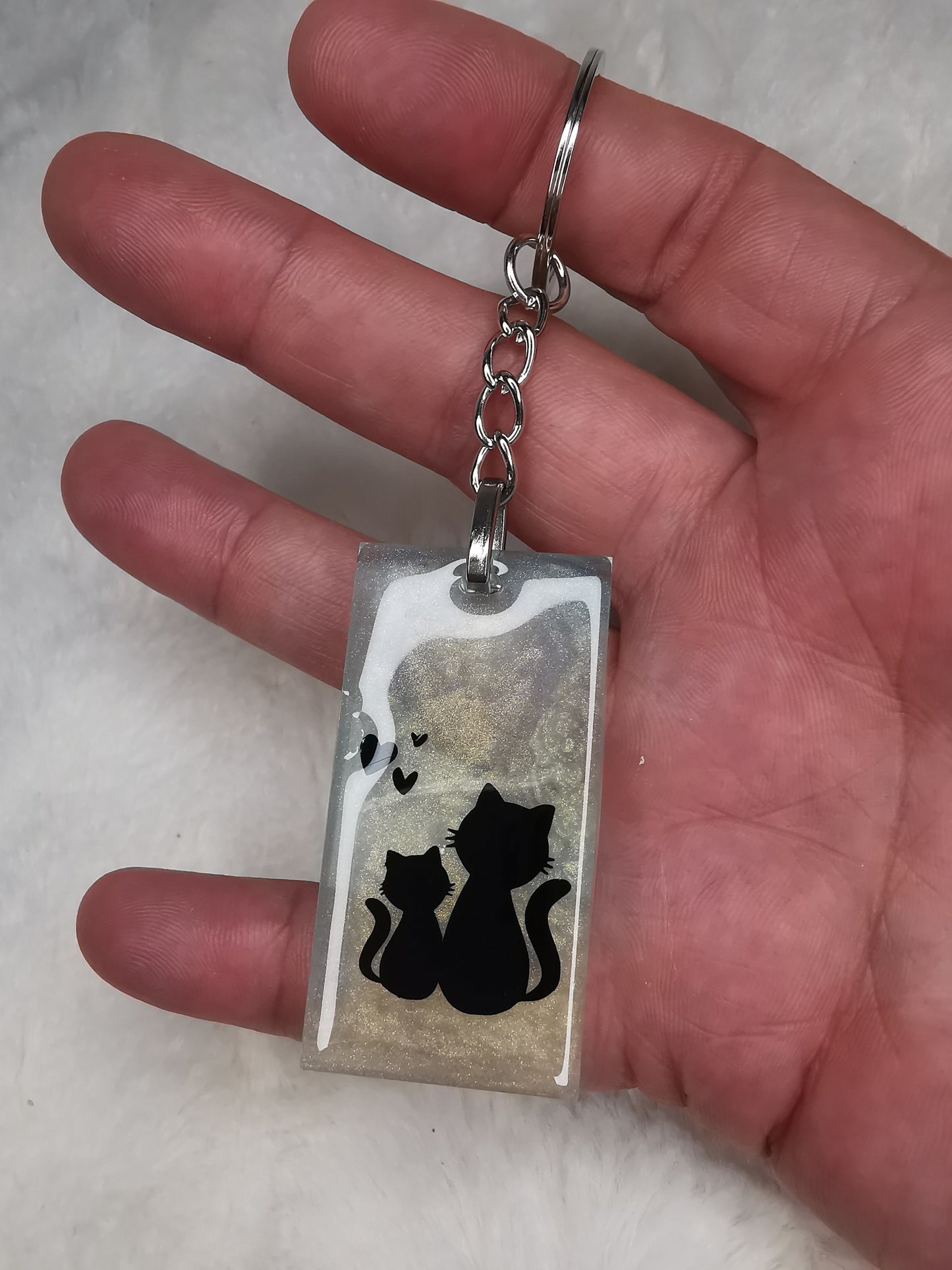 Porte clé chat