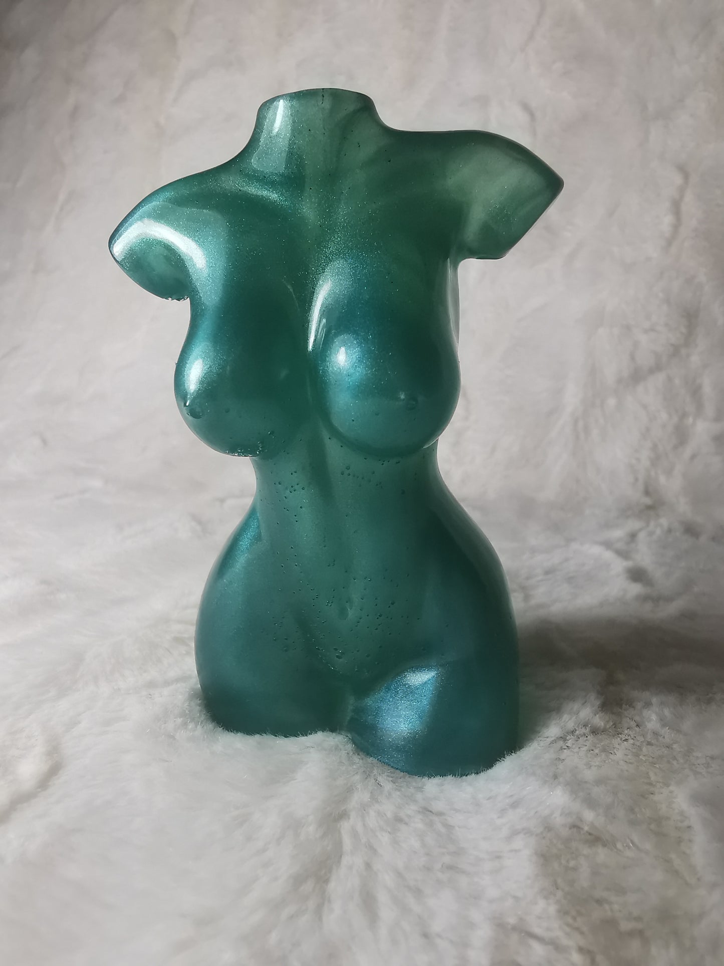 corps femme vert