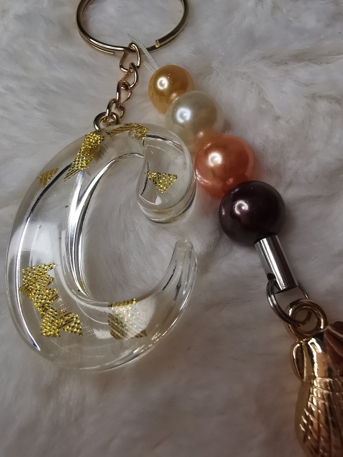 porte cle lettre C