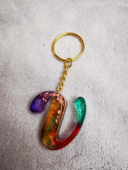 Porte clé lettre V