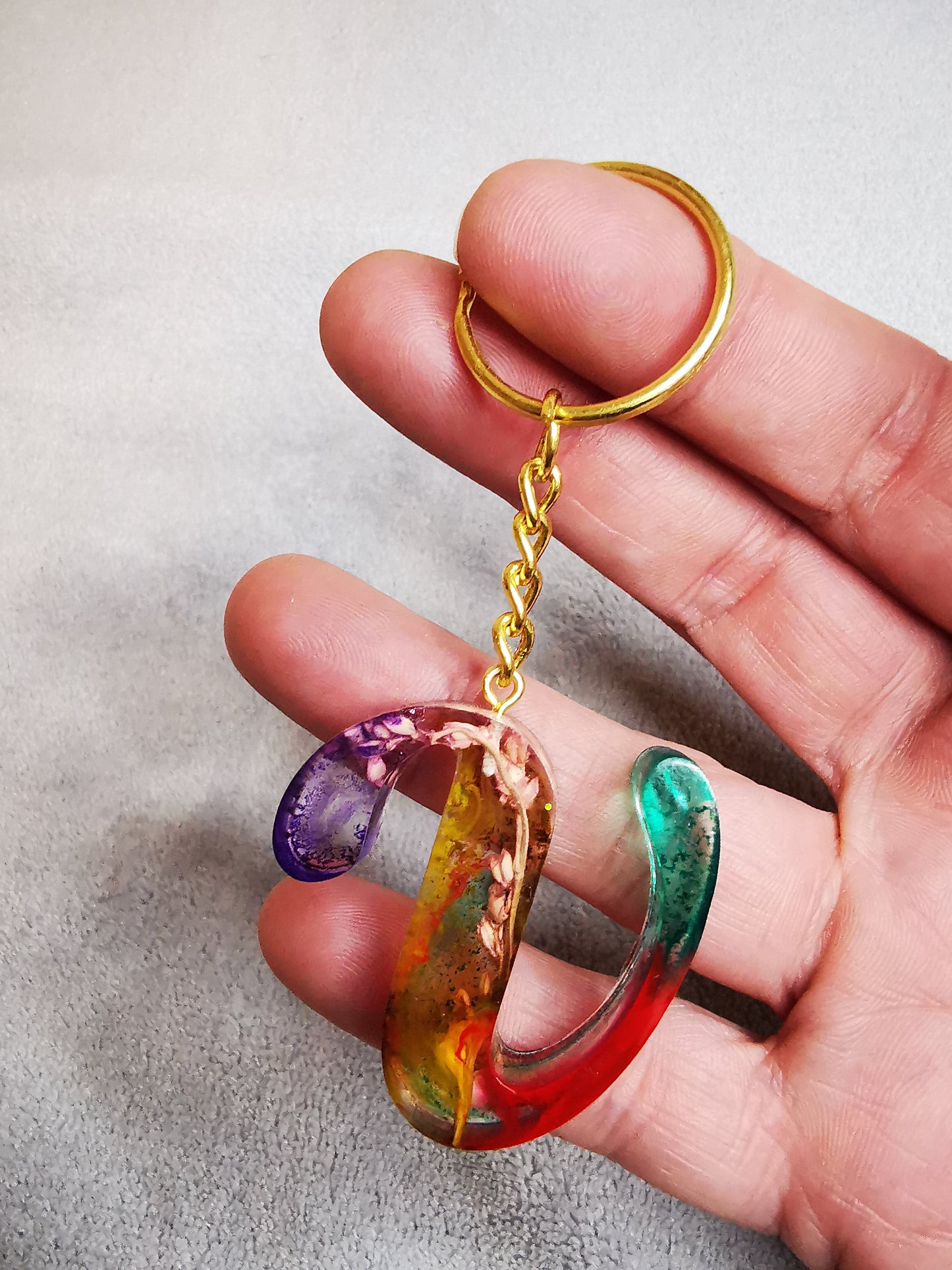 Porte clé lettre V