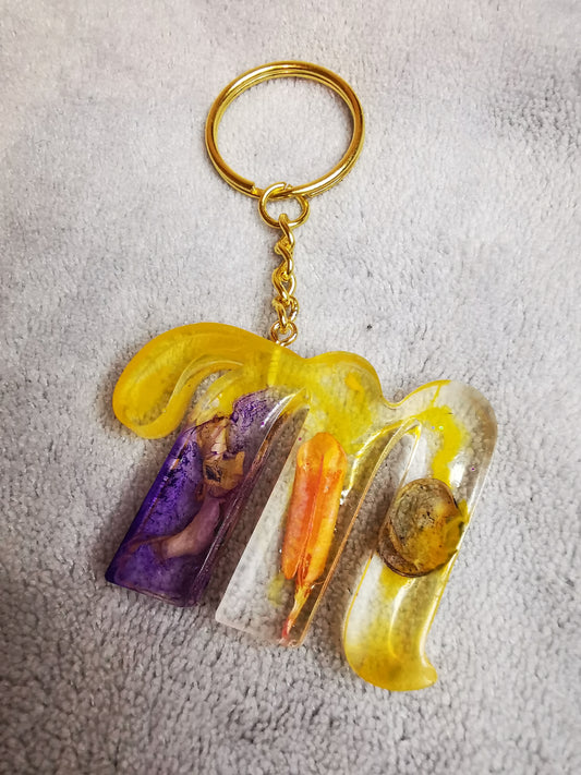 Porte clé lettre M