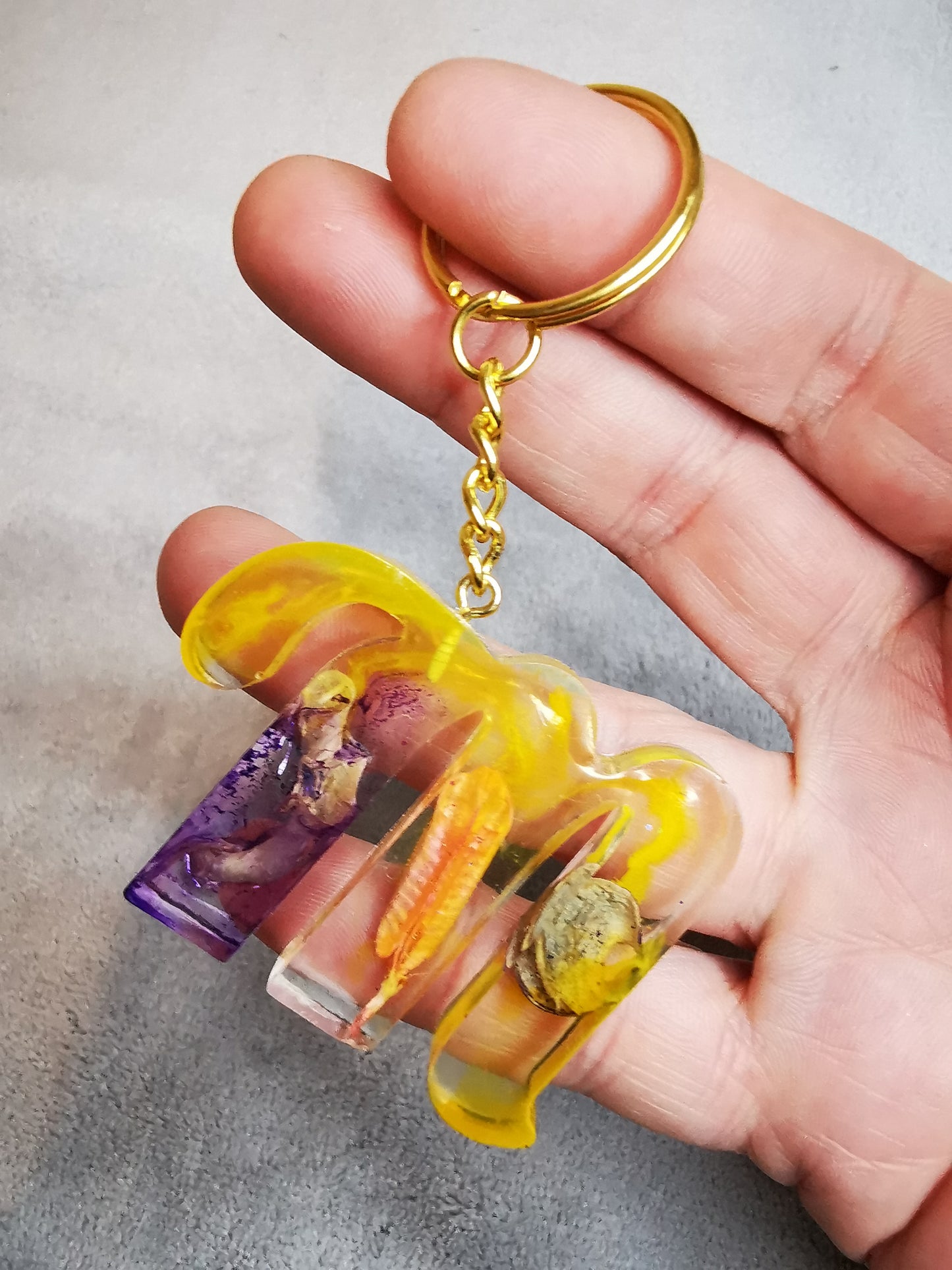 Porte clé lettre M