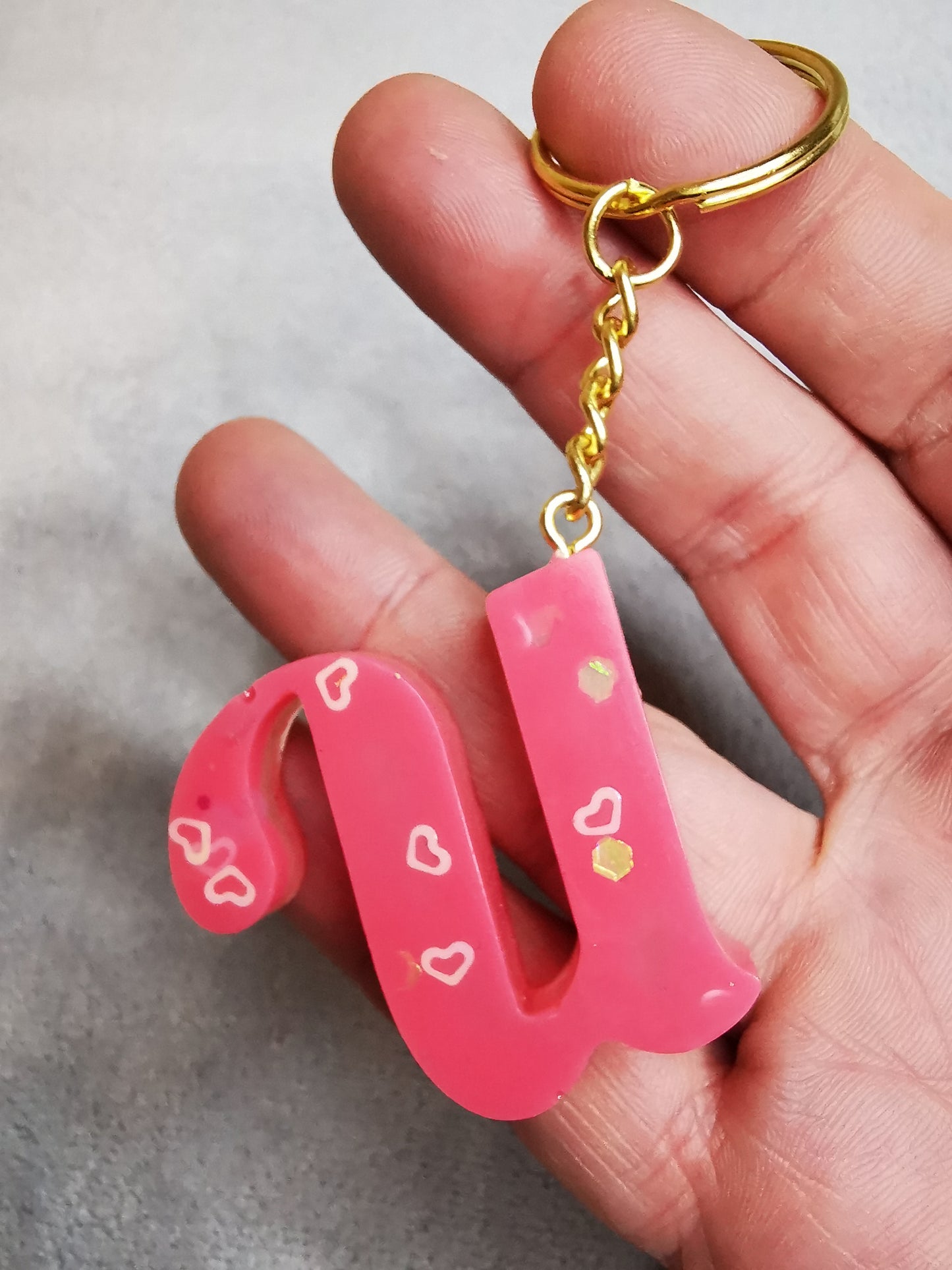 Porte clé lettre U