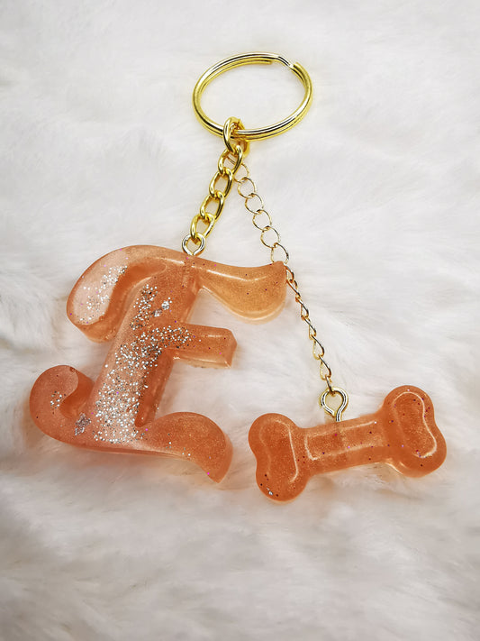 Porte clé lettre E