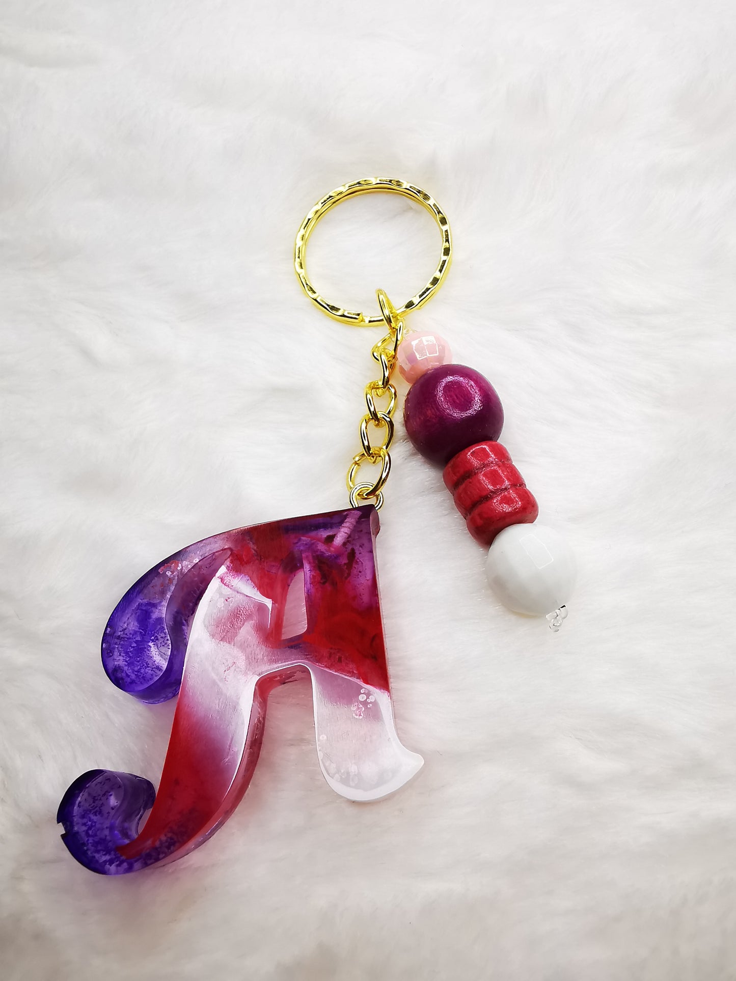 Porte clé lettre A