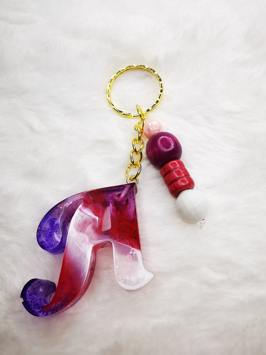 Porte clé lettre A