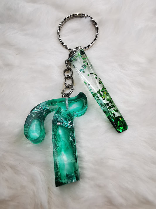 Porte clé lettre T