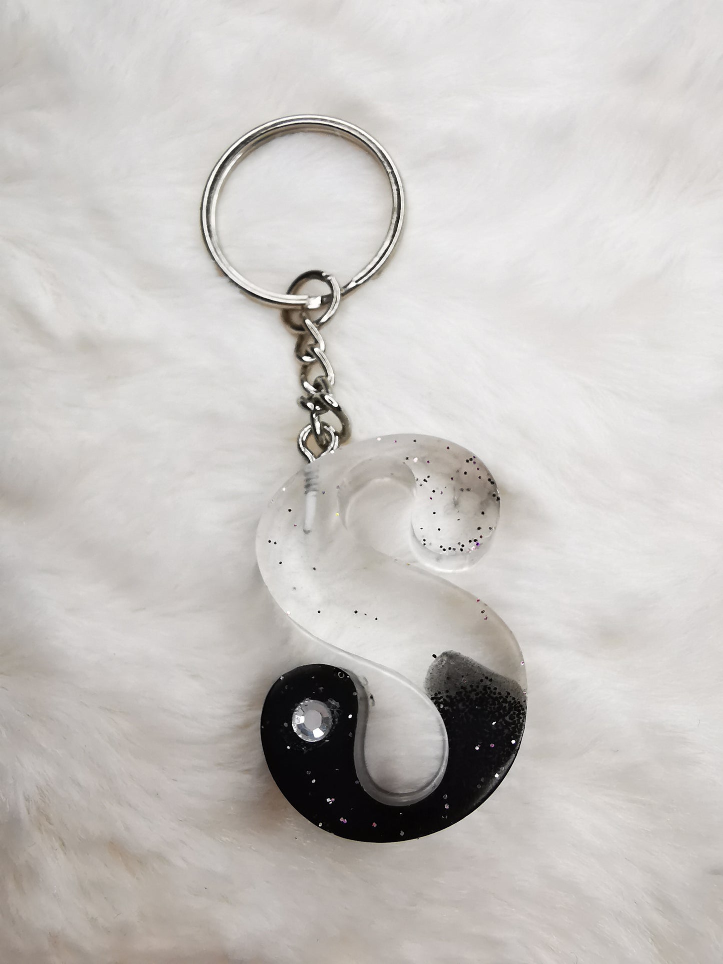 Porte clé lettre S avec strass
