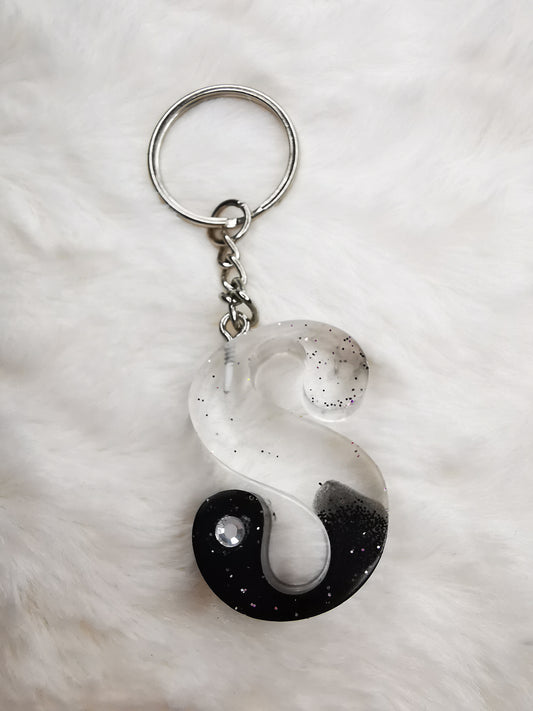 Porte clé lettre S avec strass