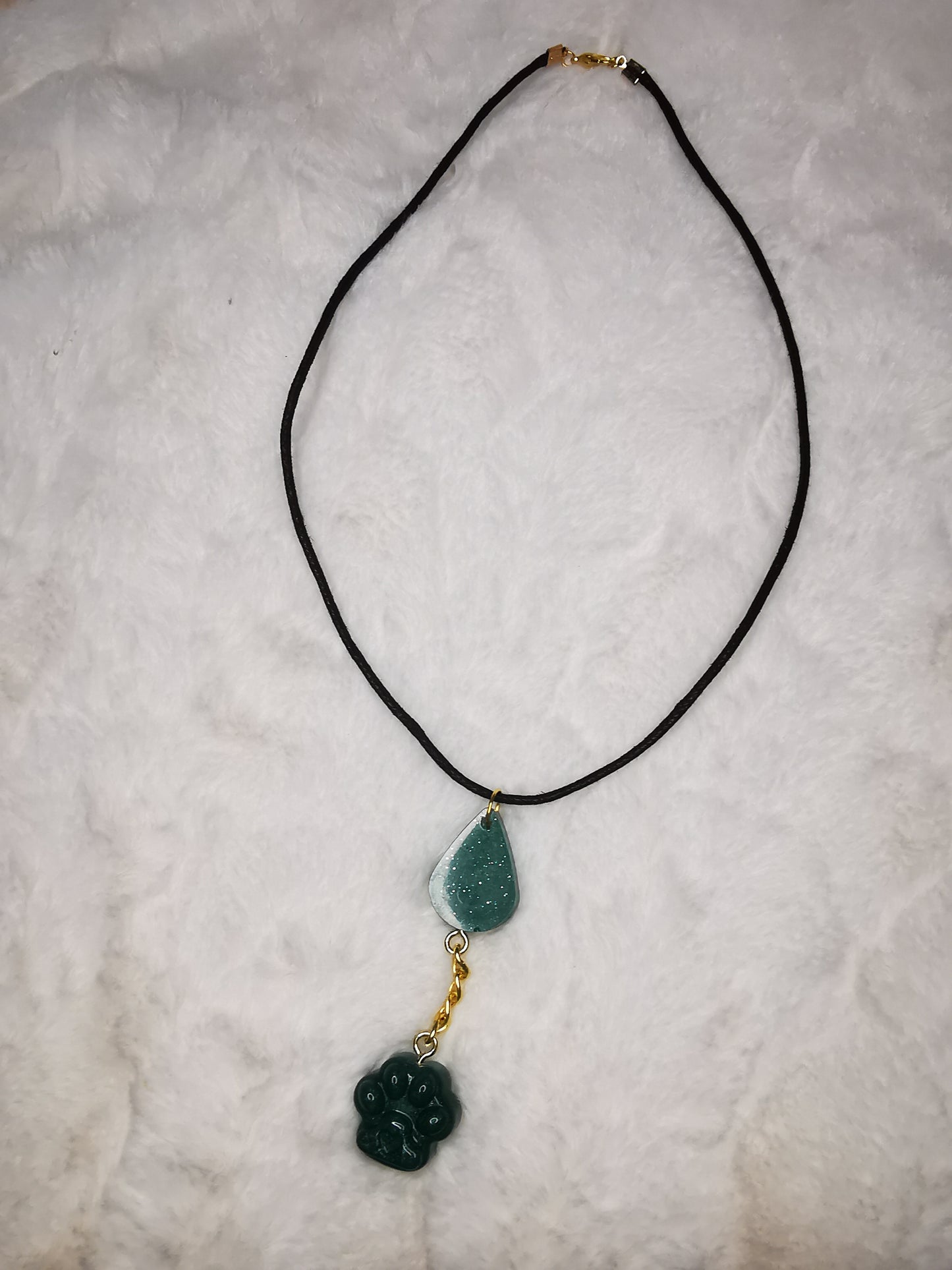 collier patte de chat/chien