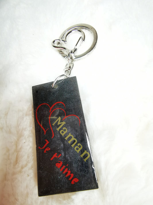 Porte clé maman je t'aime