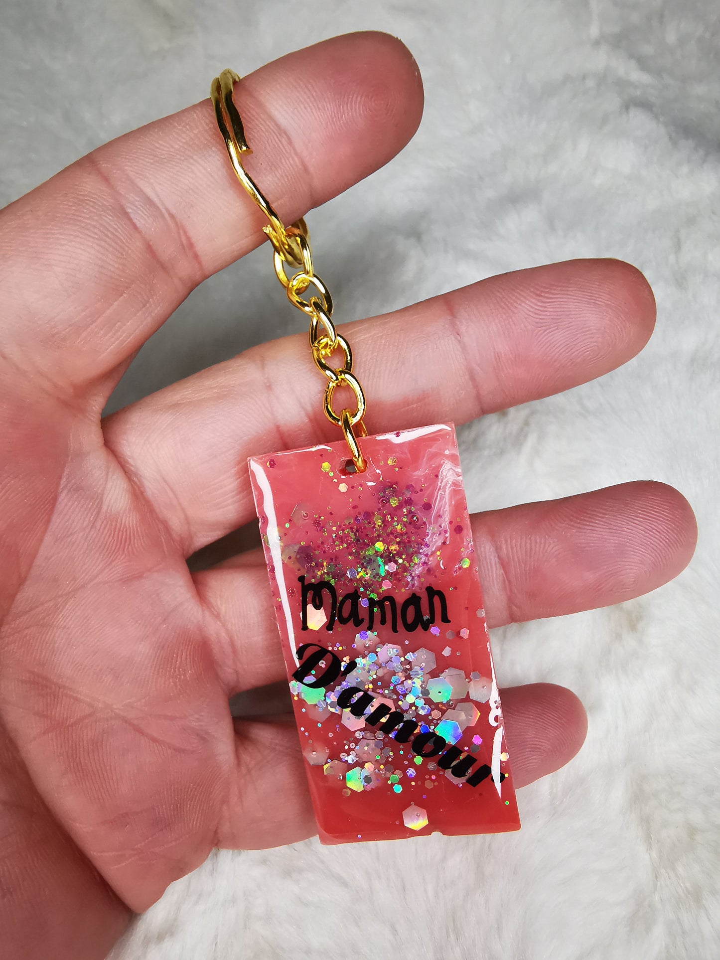 Porte clé maman d'amour