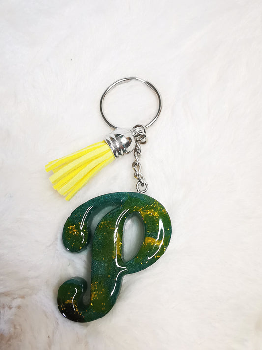 Porte clé lettre P