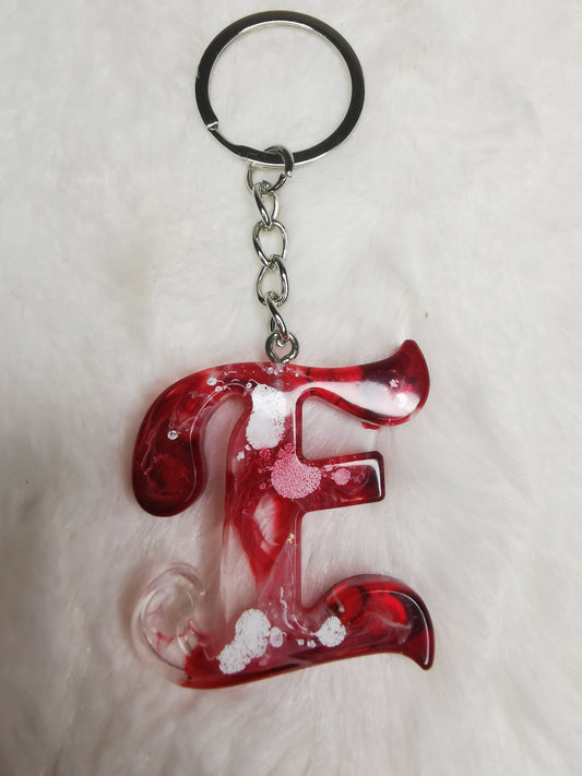 Porte clé lettre E