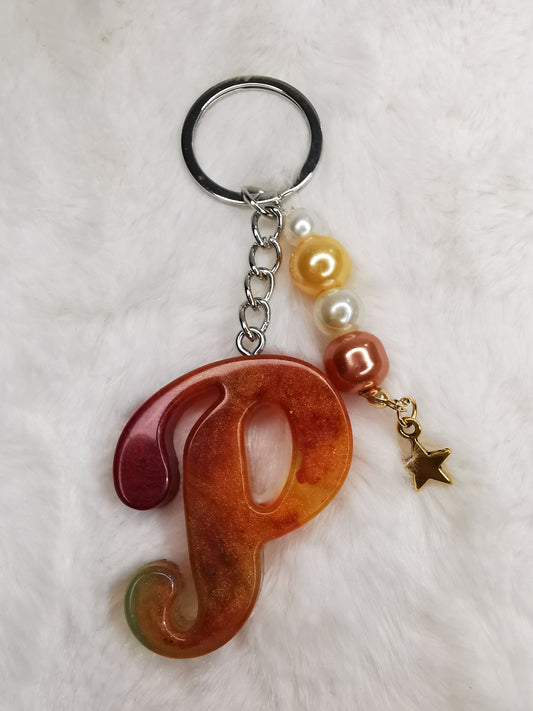Porte clé lettre P