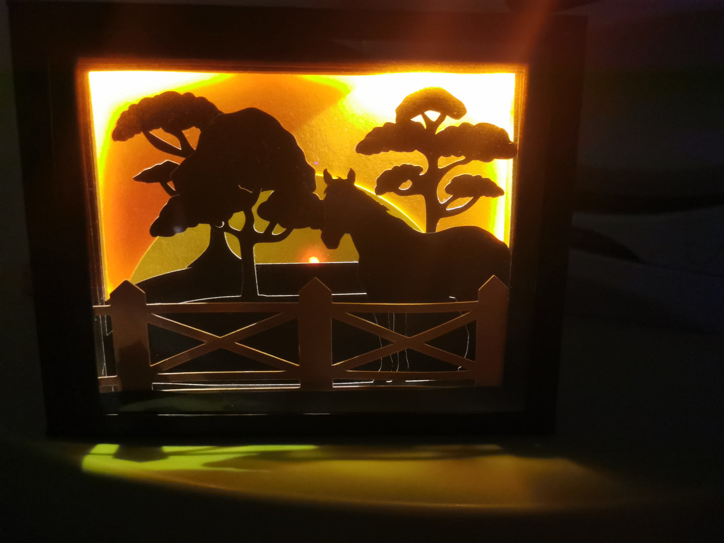 Lightbox cheval