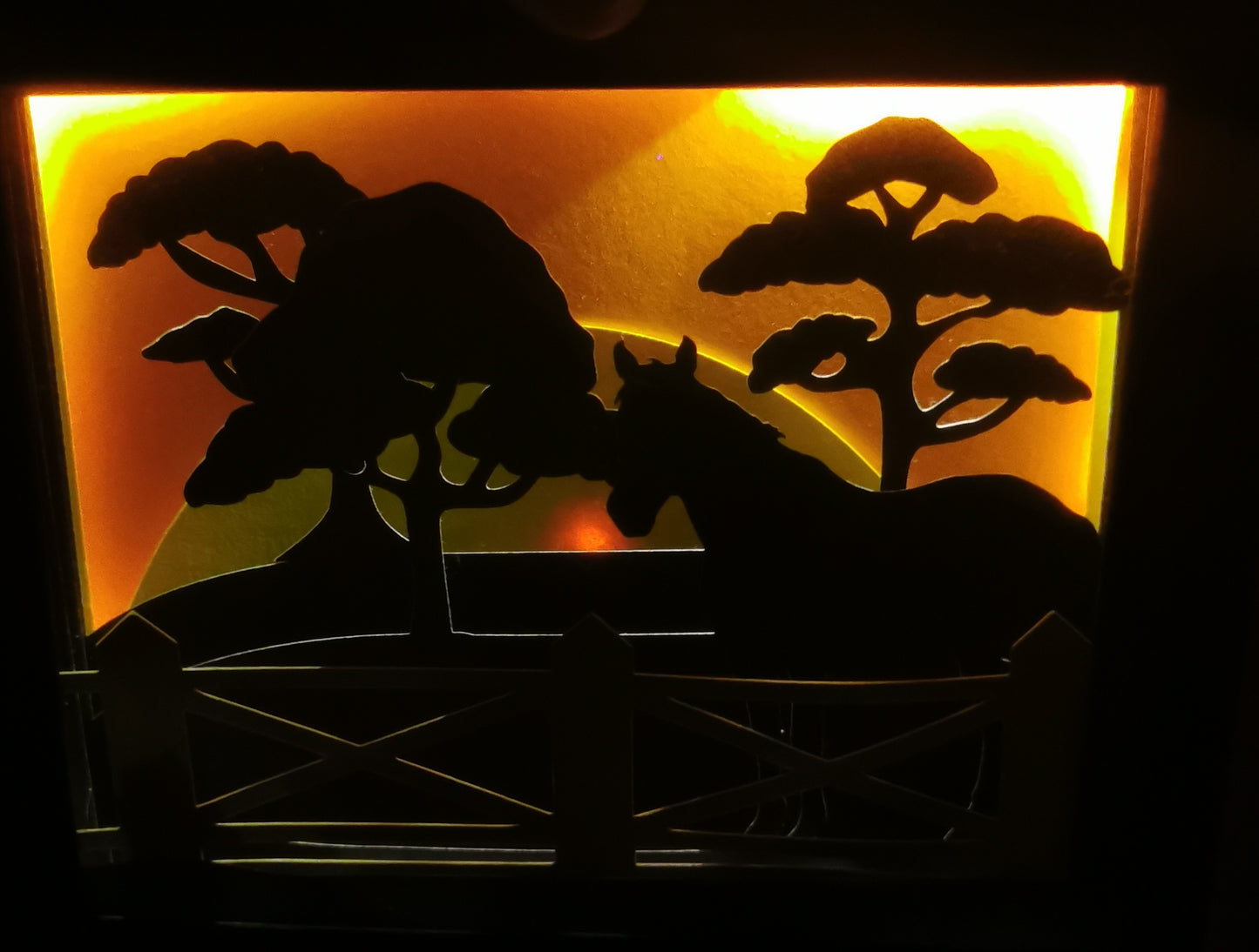Lightbox cheval