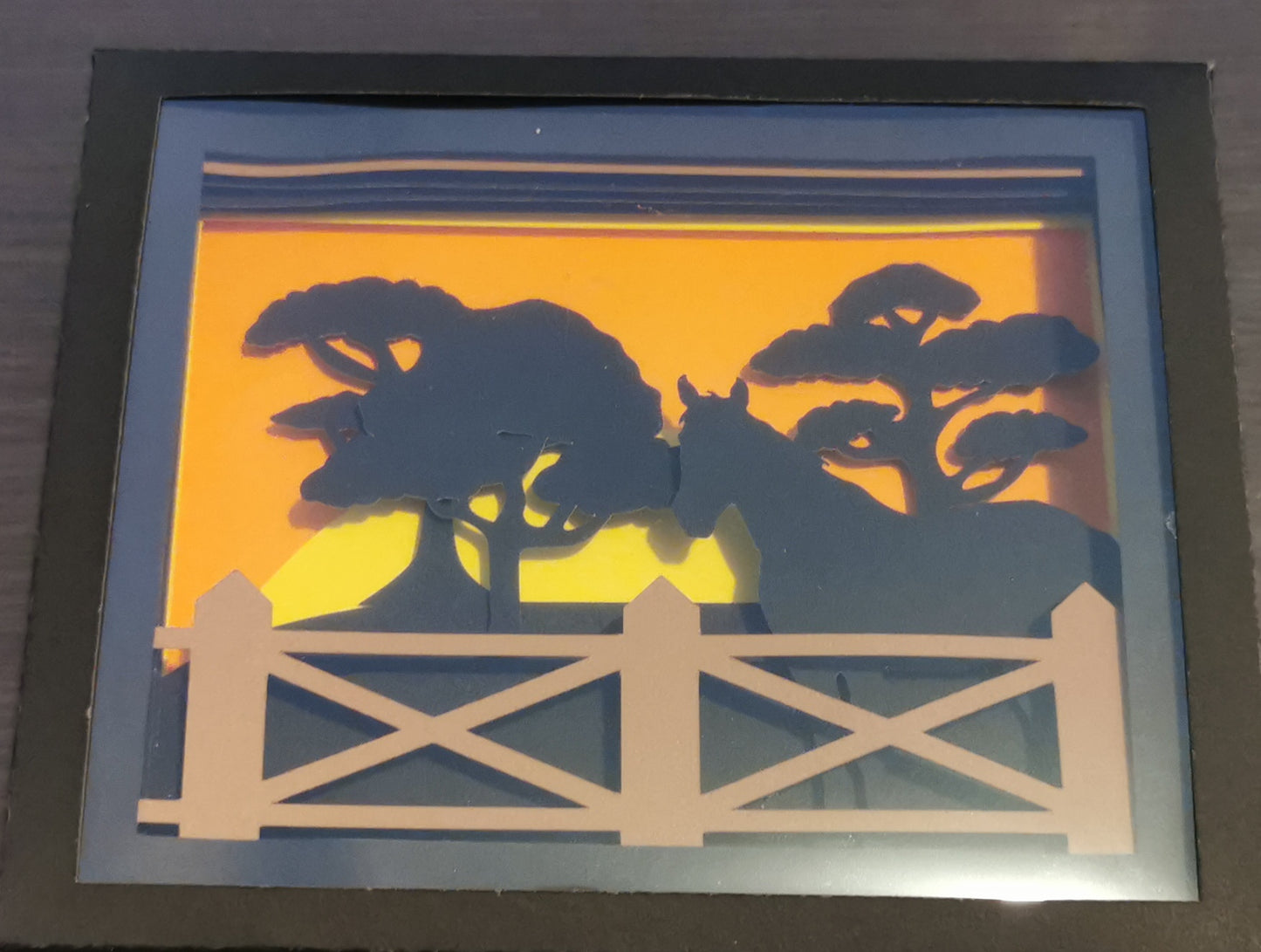 Lightbox cheval