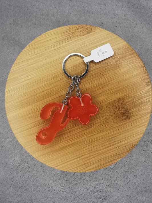 Porte clé lettre
