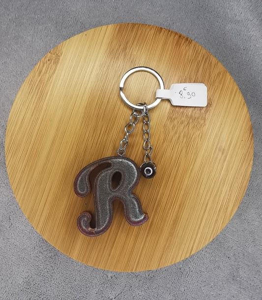 Porte clé lettre R