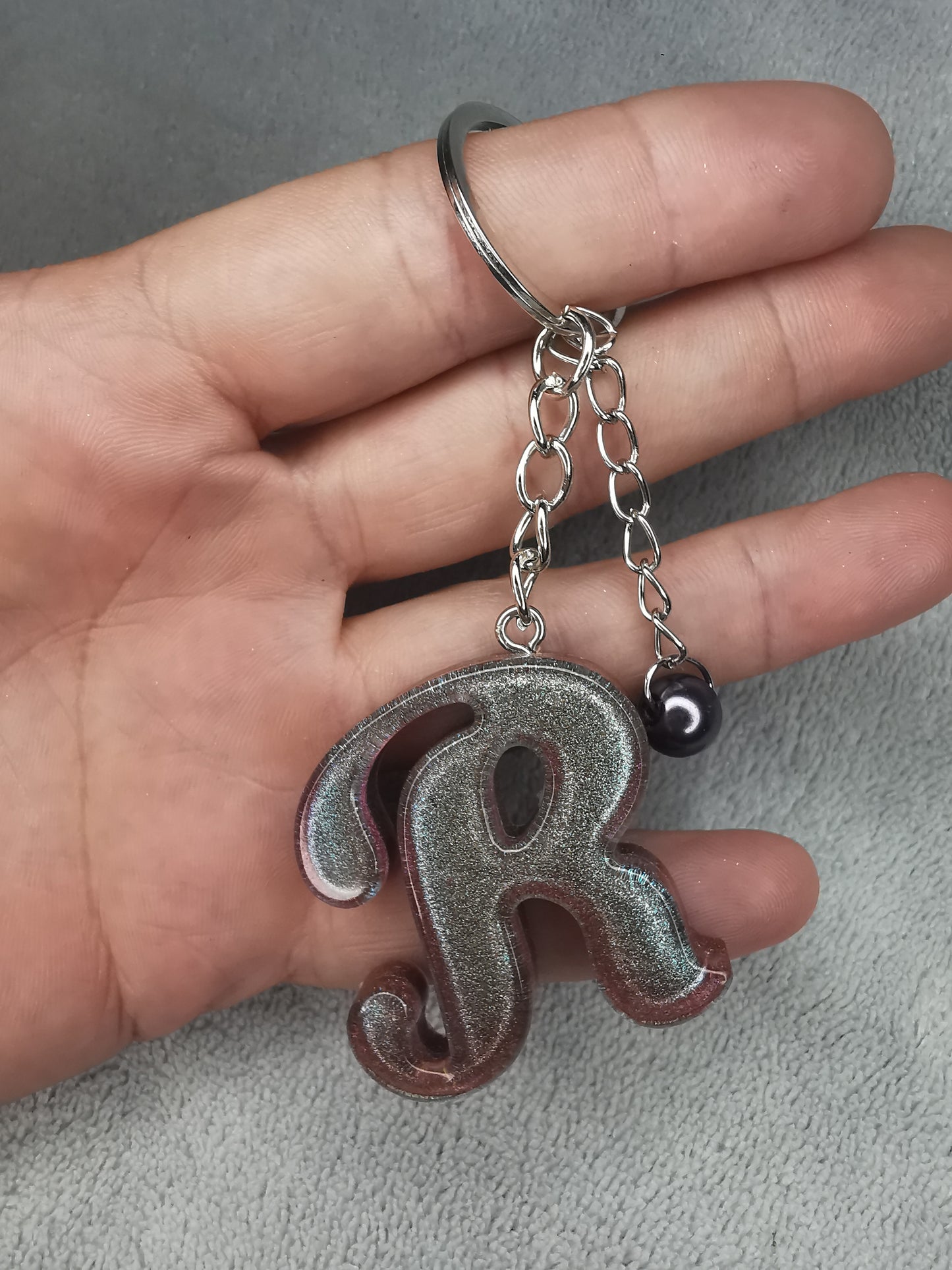 Porte clé lettre R