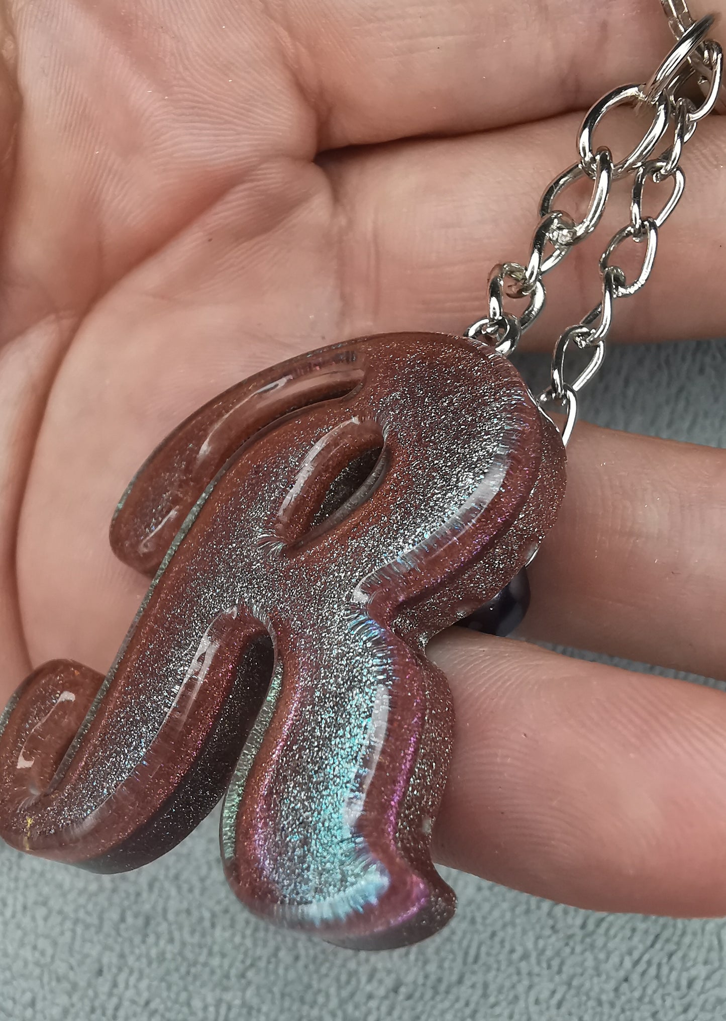 Porte clé lettre R