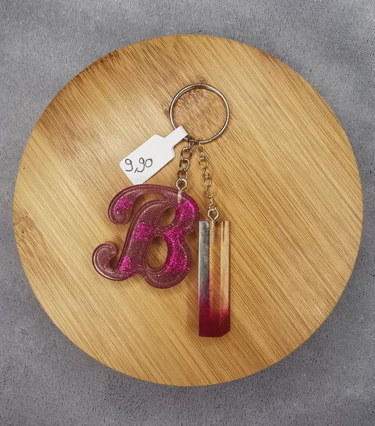 Porte clé lettre B