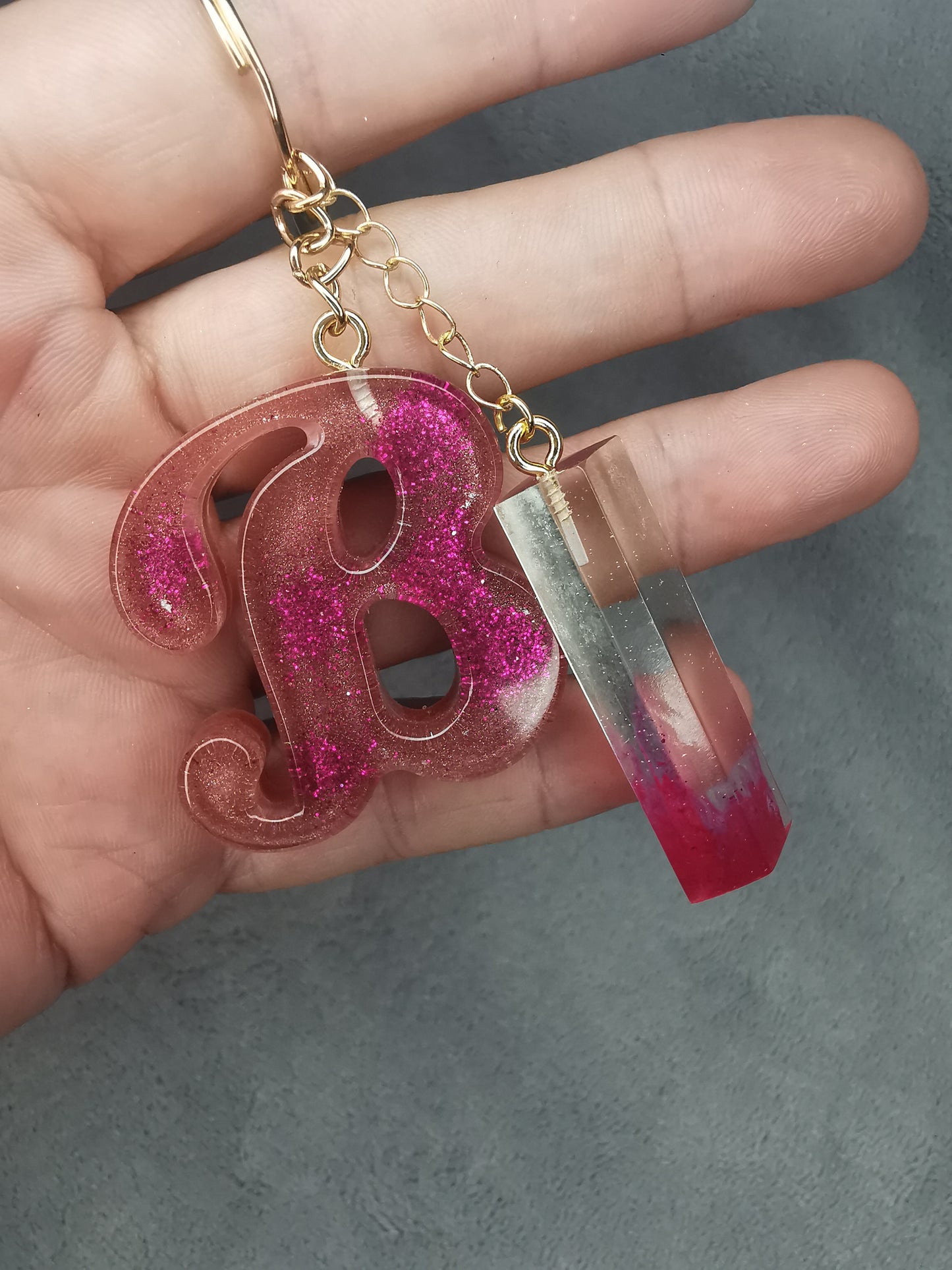 Porte clé lettre B