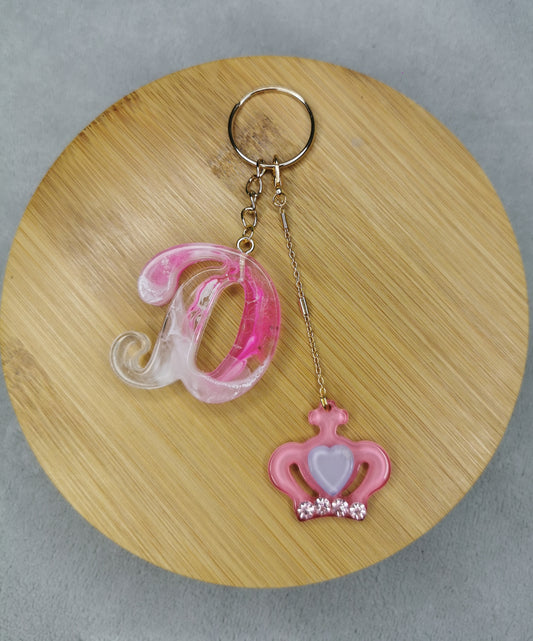 Porte clé lettre D