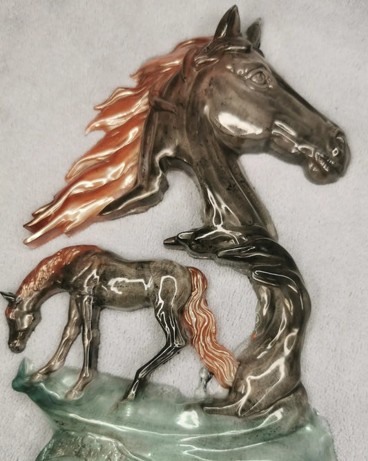 Cheval et son poulain