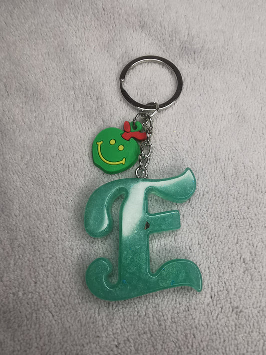 Porte clé lettre E